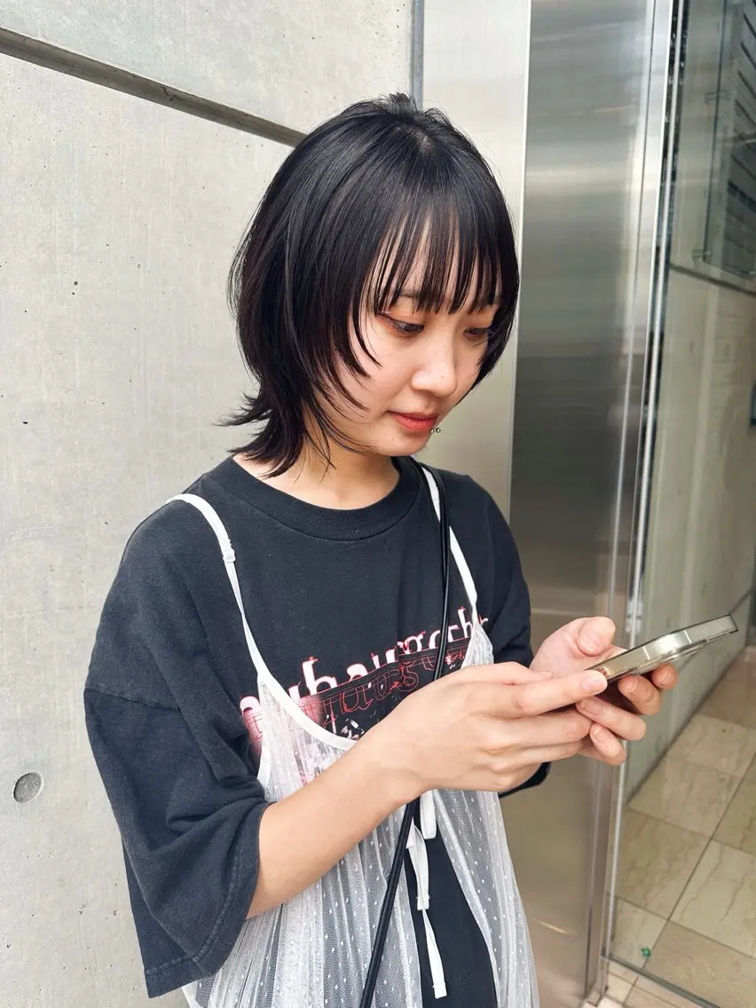 🌈ウルフカット🌈の写真