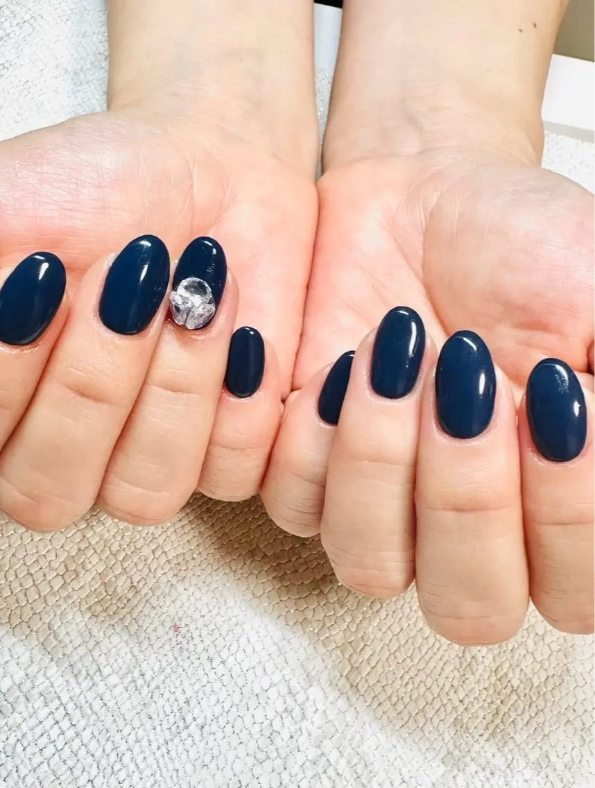ネイル ワンカラーネイル ハンドネイル Cidris ROMAPINKのネイルデザイン