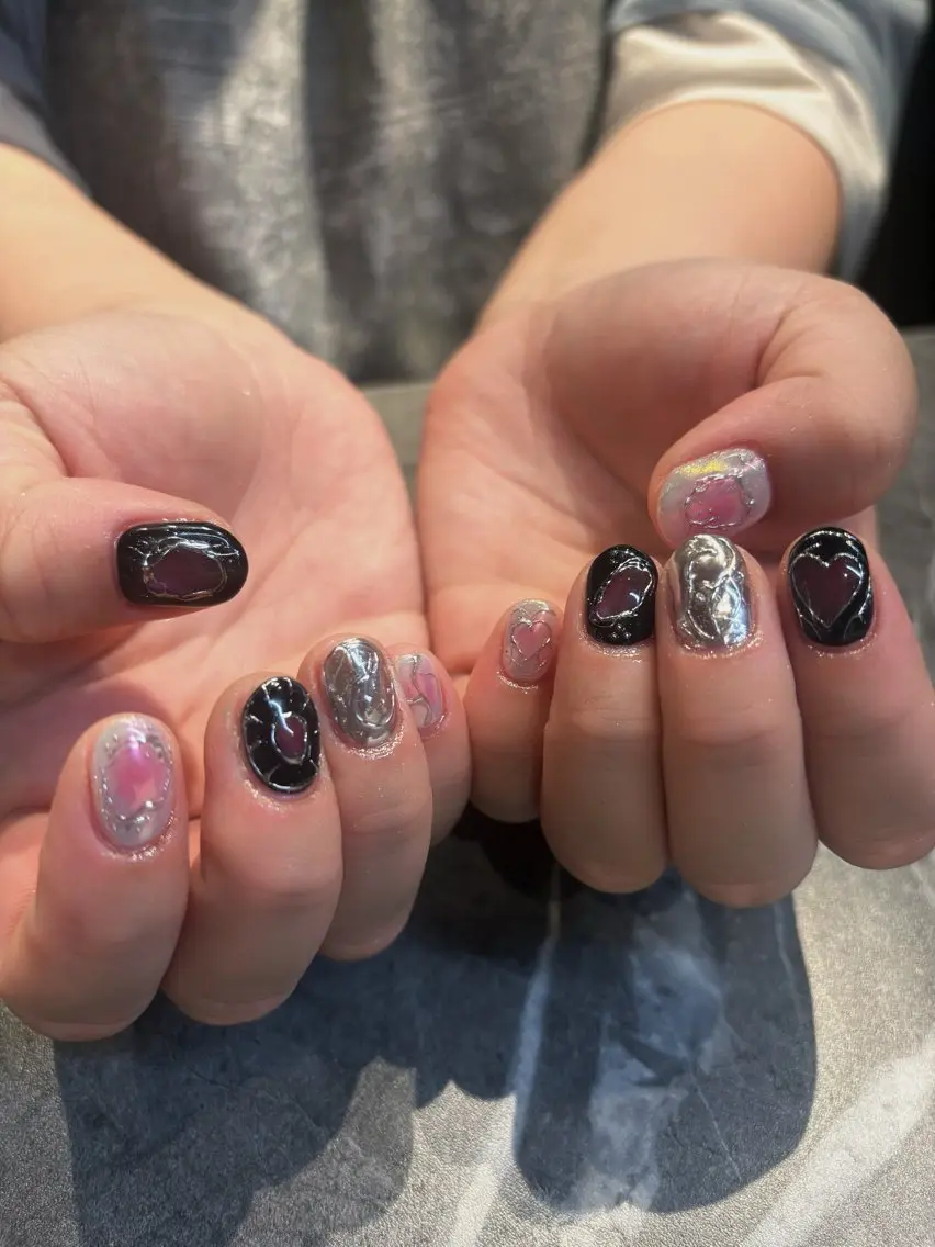 ネイル ハンドネイル china 🌙.・+のネイルデザイン