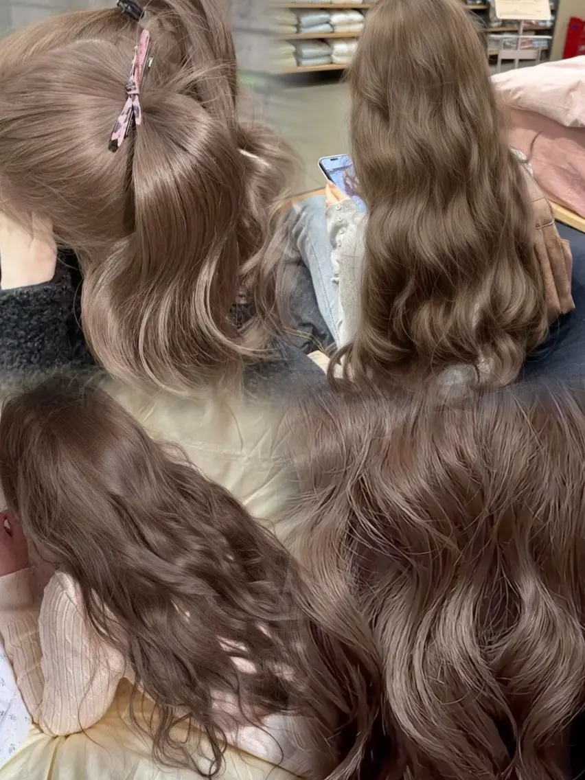 カラー ヘアカラー sera 🎀ベージュのヘアスタイル