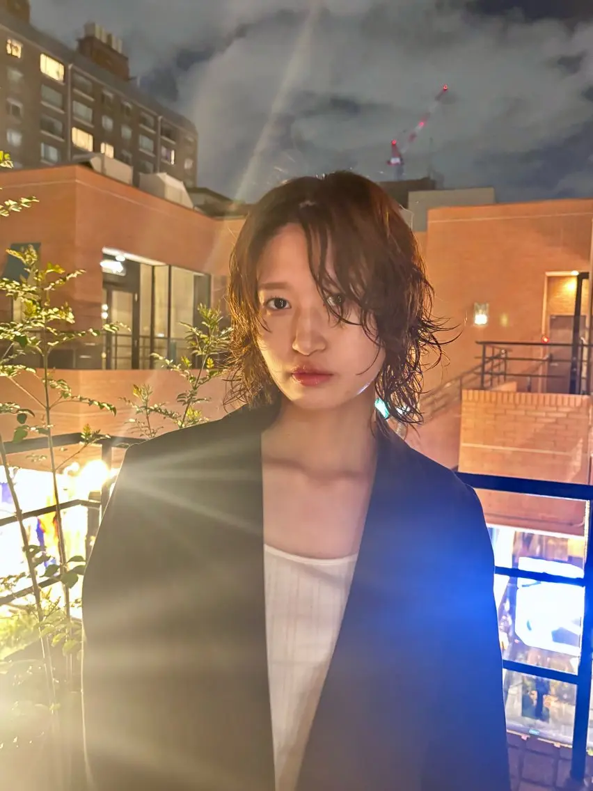 ミディアム パーマ カットモデル・パーマ 🌀リリアのヘアスタイル