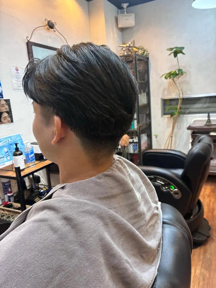 ショート シュン/ カットモデル上永谷✨のヘアスタイル