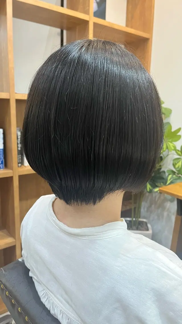 ショート カット ヘッドスパ 栗原 きえ ／ダメージレスのヘアスタイル