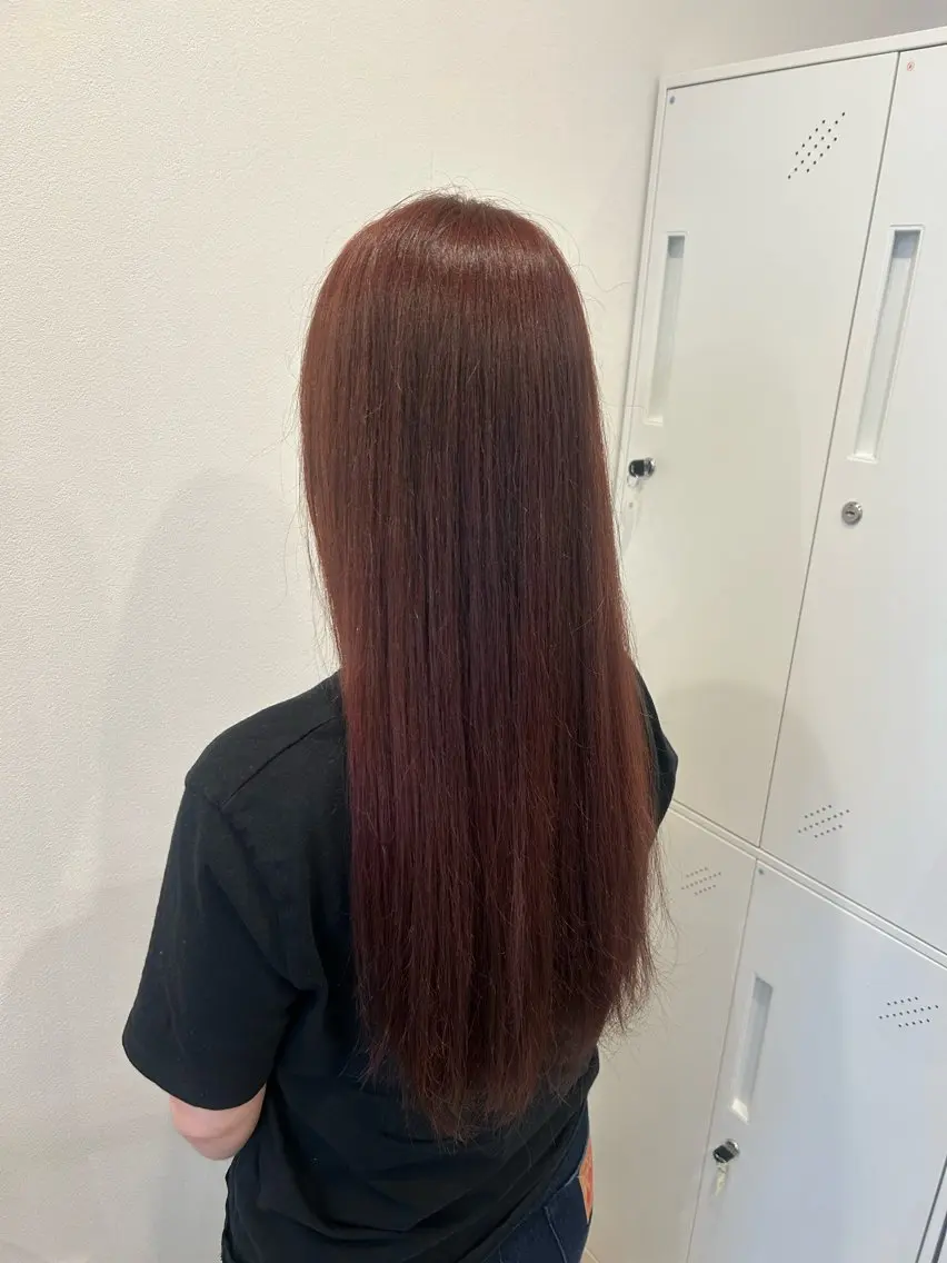 カラー 暖色・ 透明感カラー🩵めいのヘアスタイル