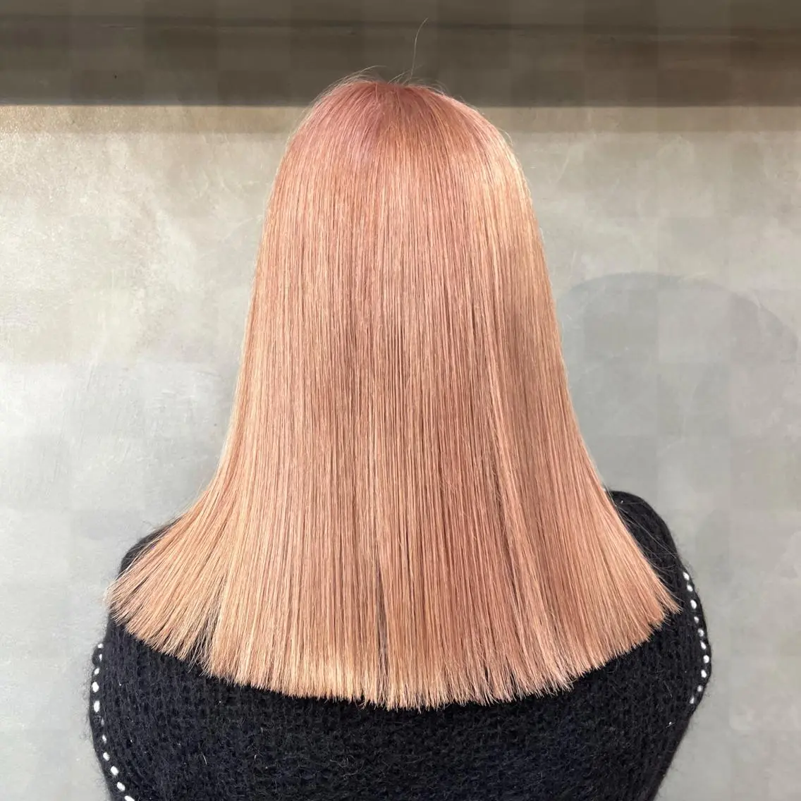 セミロング トリートメント ❤️‍🔥シールエク ＋カラー京❤️‍🔥のヘアスタイル