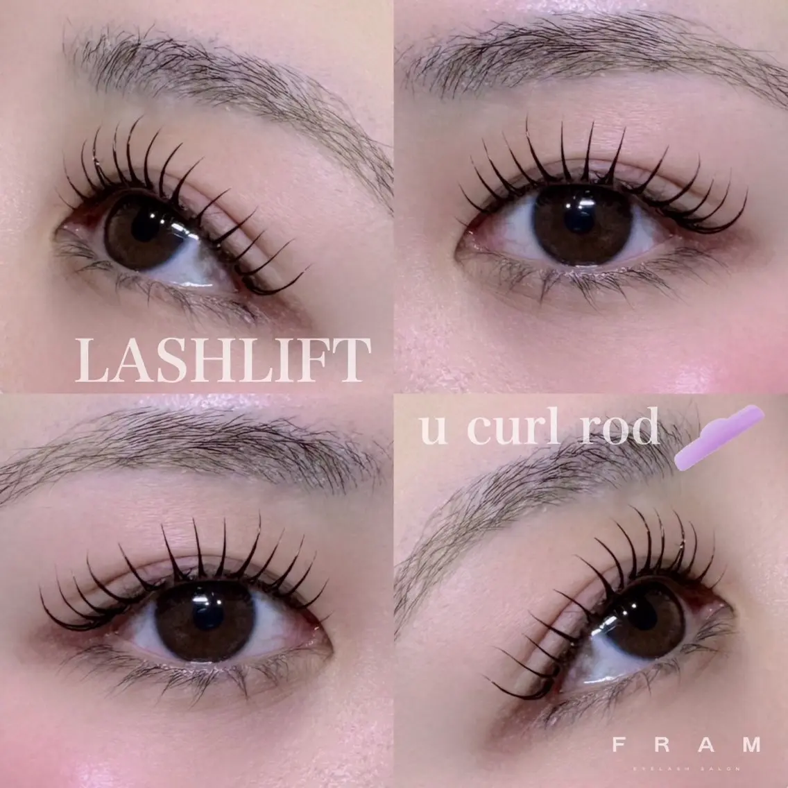 マツエク・マツパ FRAM NAGANOのマツエク・マツパデザイン