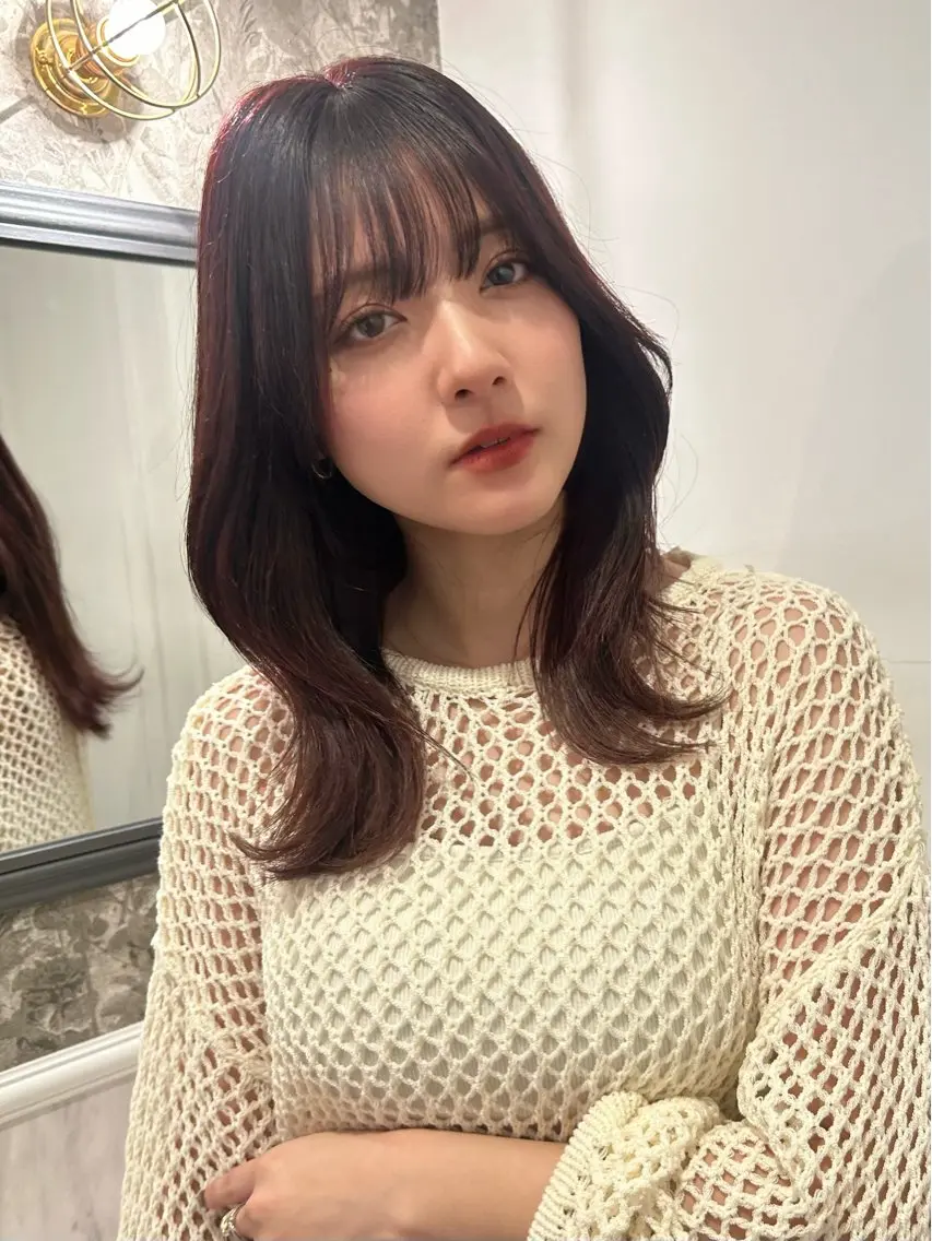 ミディアム カット トリートメント 銀座店長🌟 片山雄太のヘアスタイル
