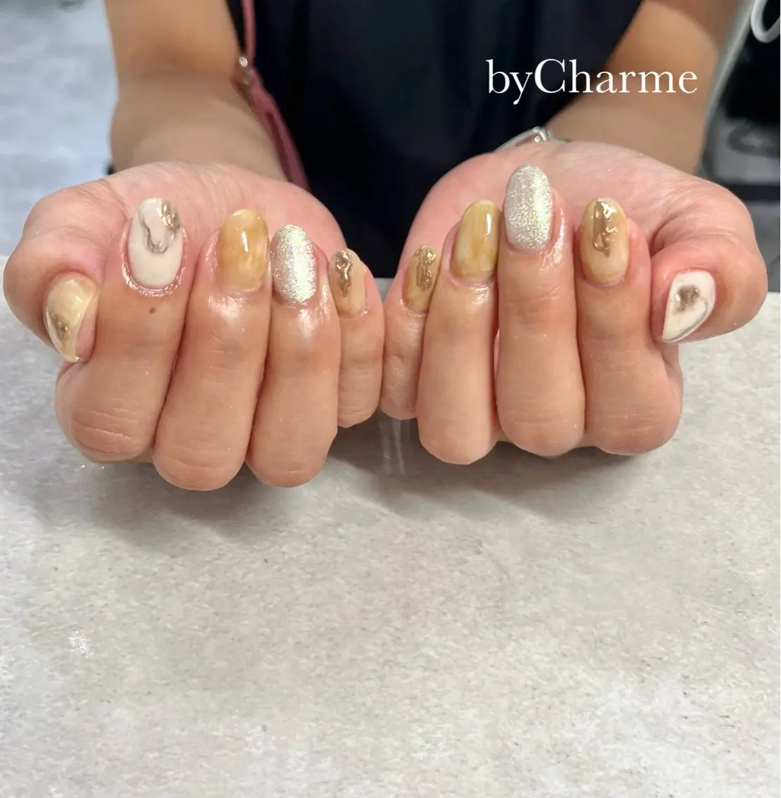 ネイル ニュアンスネイル Ray. Maayaのネイルデザイン