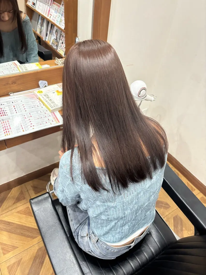 酸性ストレート(カットなし)の写真