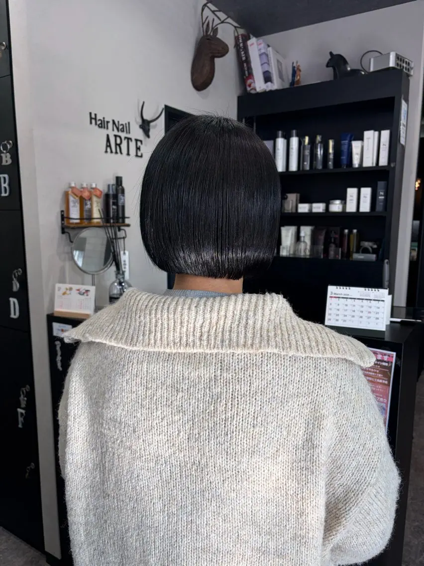 ショート カラー カット ヘアカラー 友滝 真菜美のヘアスタイル