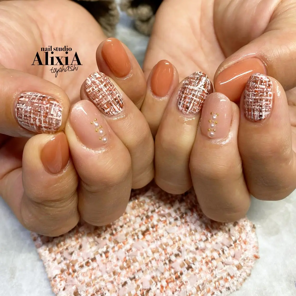 ネイル ハンドネイル AlixiA ゆみのネイルデザイン