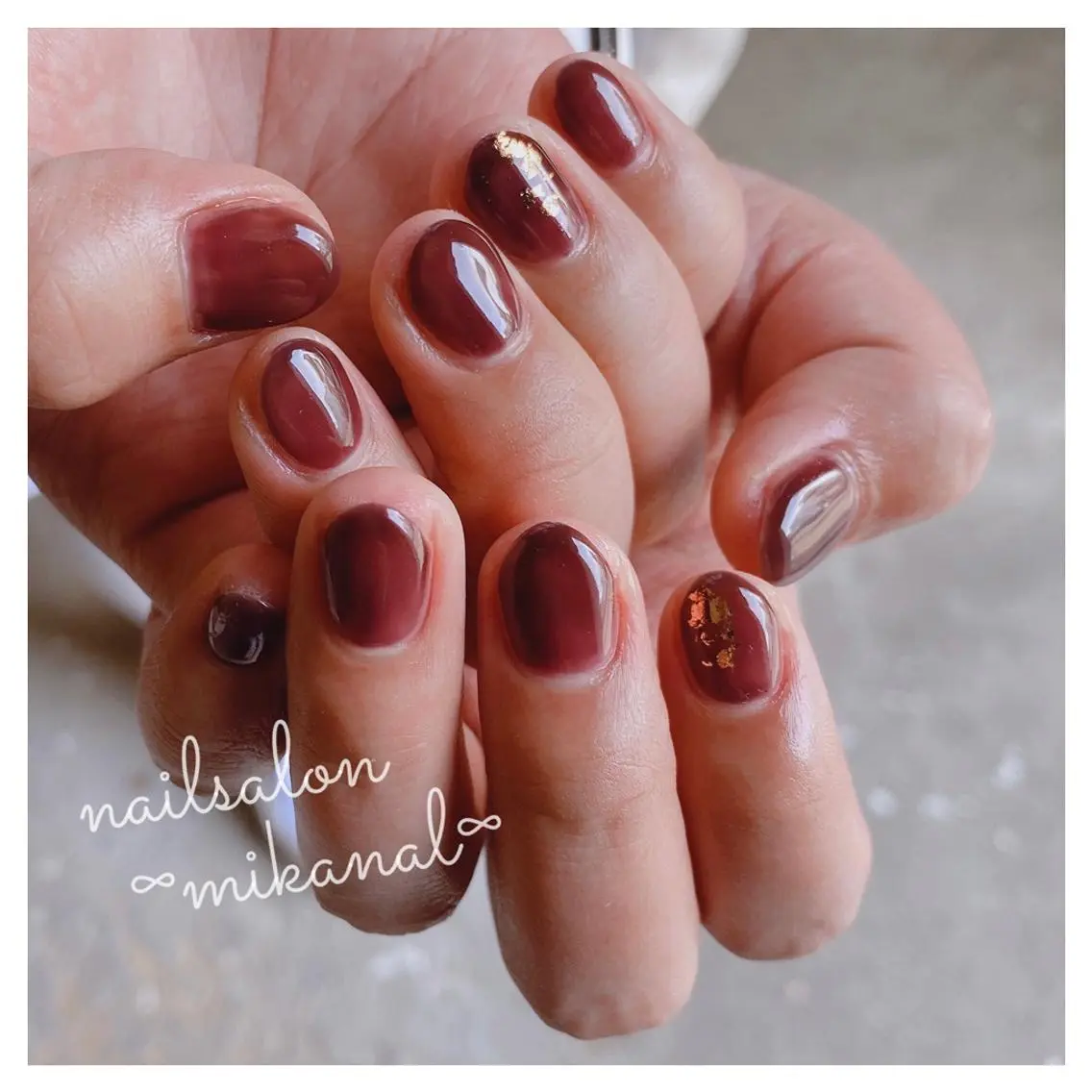 ネイル ハンドネイル フットネイル nailsalon ∞ ﾐｶﾅﾙ ∞のネイルデザイン