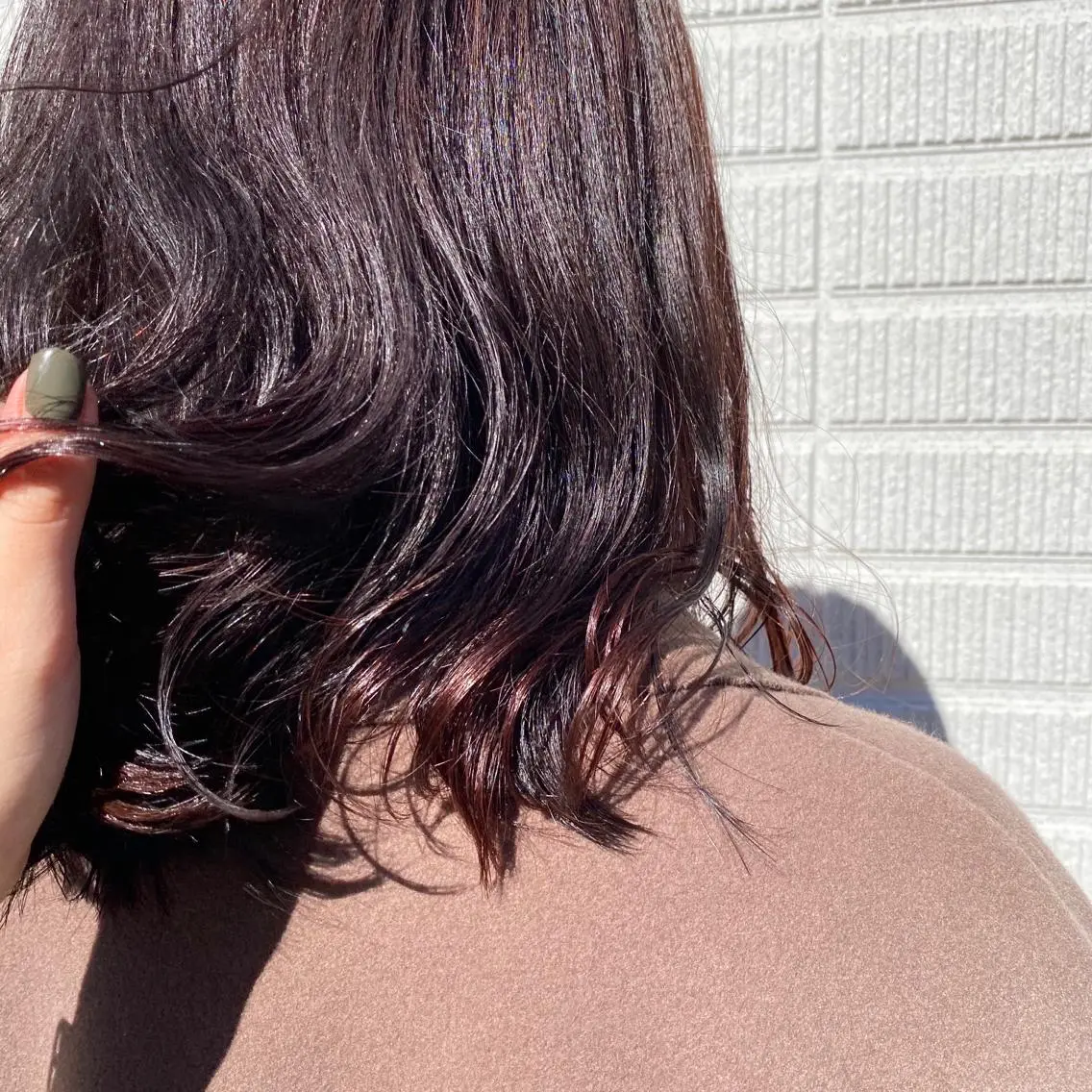 ショート カラー ピンクカラー ピンクパープル パープルカラー sol Amiのヘアスタイル