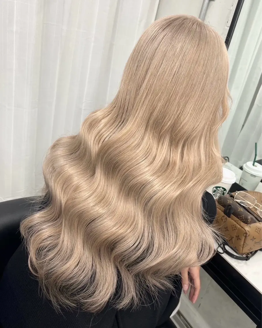 ロング カット エクステ 縮毛矯正/レイヤー カットtomonaのヘアスタイル
