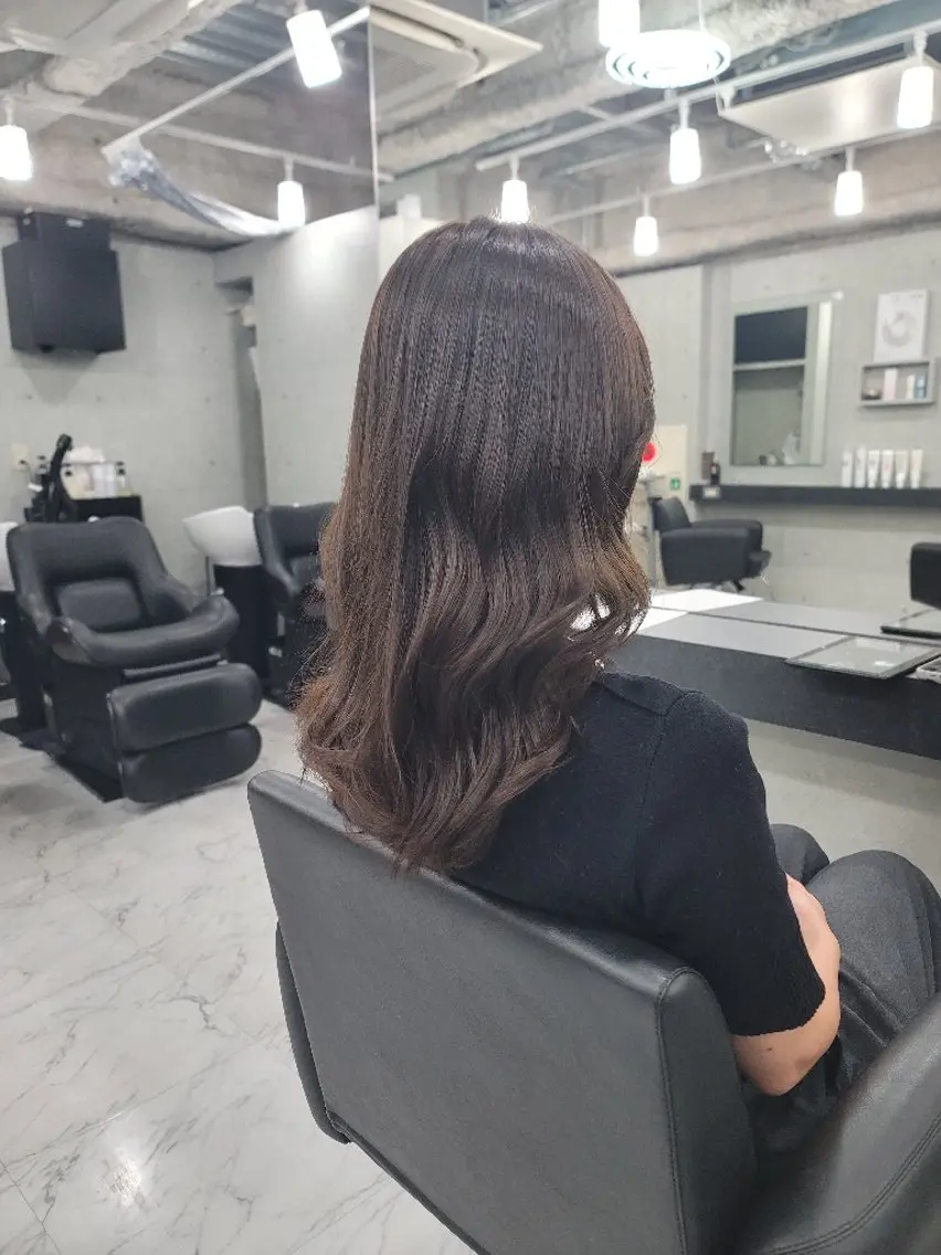 ロング カラー ヘアアレンジ ❇️安達 優心❇️ レイヤー/艶髪特化のヘアスタイル