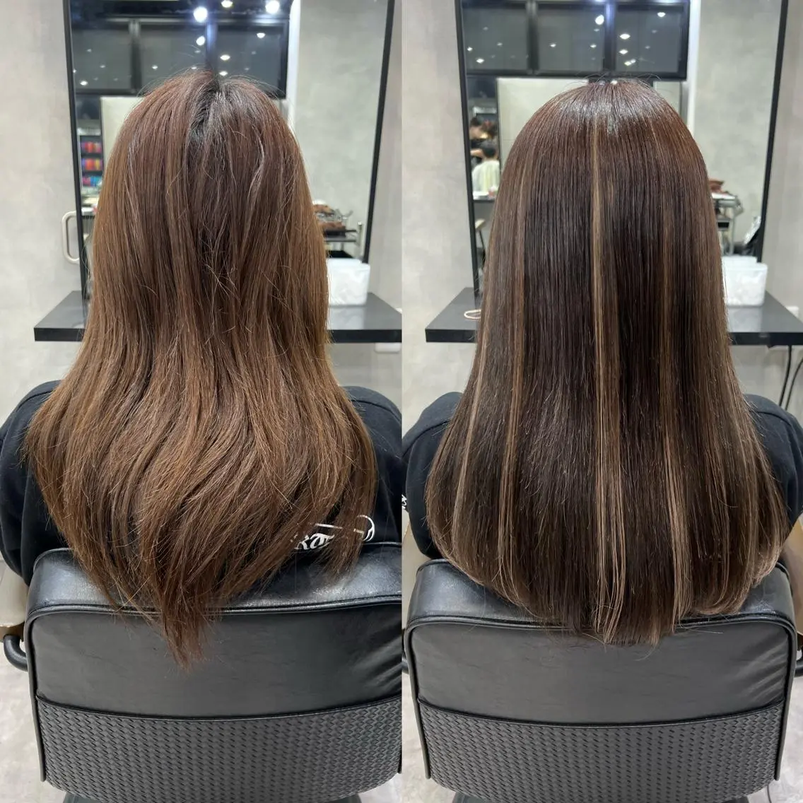 ロング カラー ヘアアレンジ シールエクステ アディクシーカラー アッシュ バレイヤージュ ベージュカラー カット ヘアカラー エクステ ar+ ❤︎ maiのヘアスタイル