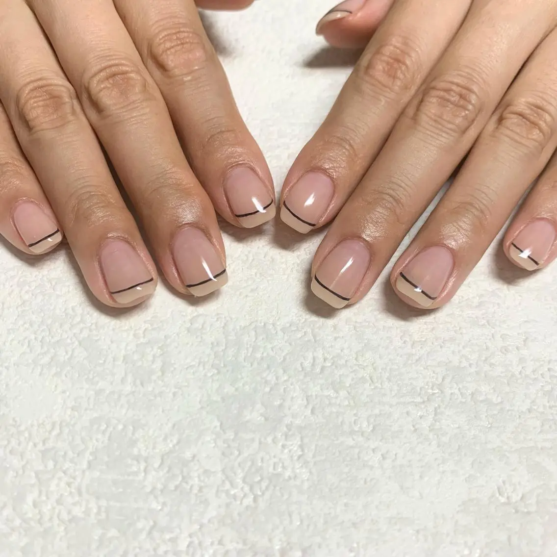 ネイル フレンチネイル シンプルネイル Nail doroomのネイルデザイン