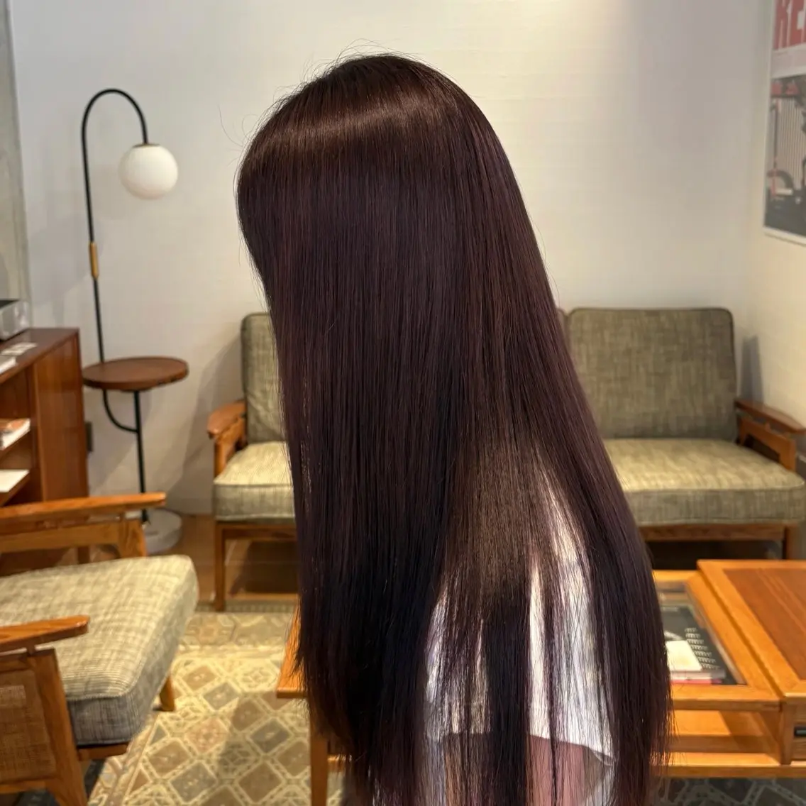 ロング ヘアカラー 村田 ありさのヘアスタイル