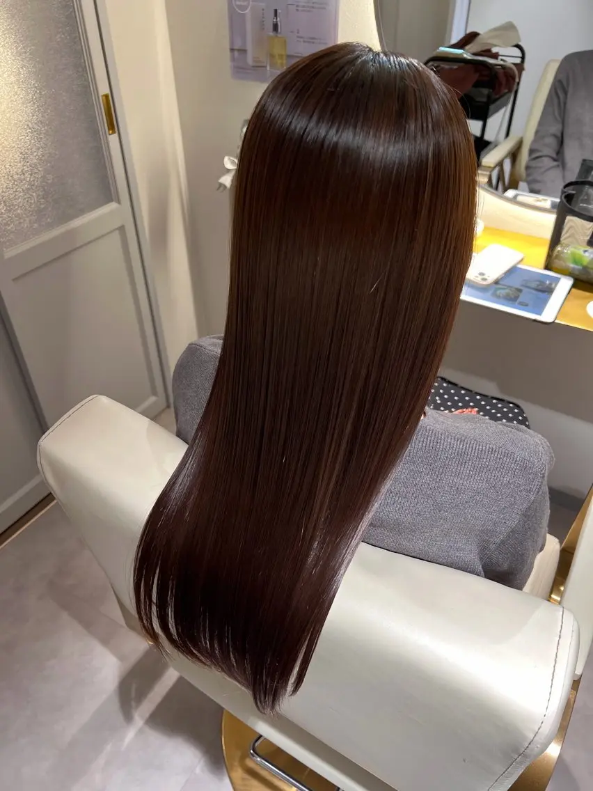 ロング 西川 凜のヘアスタイル