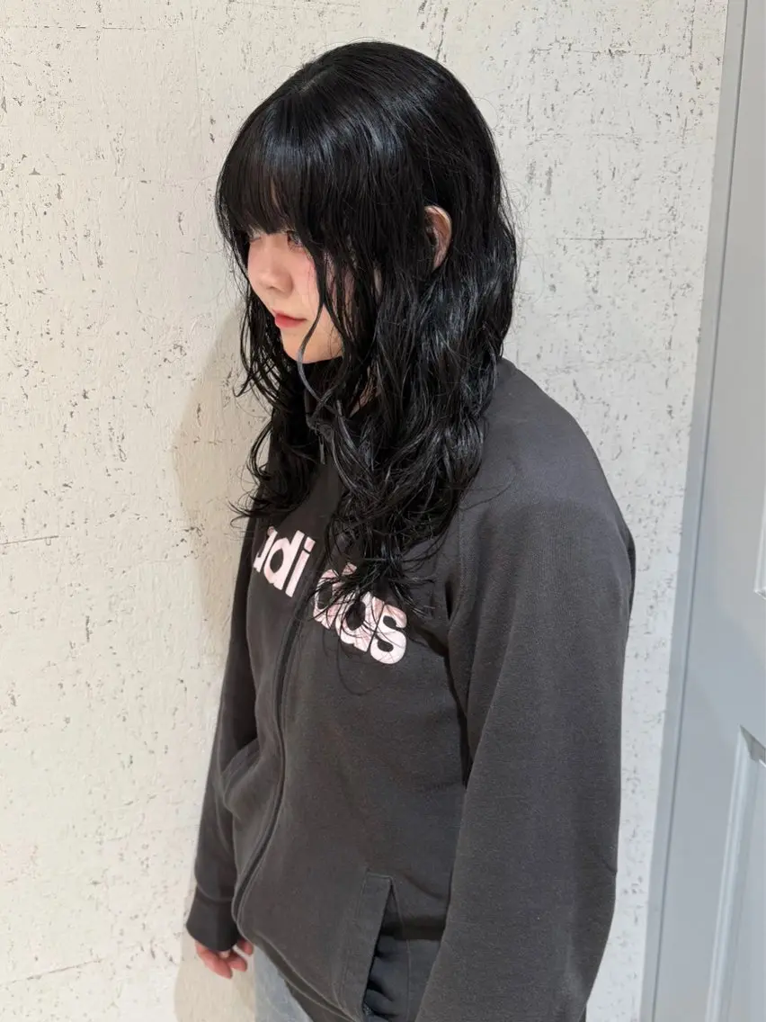ミディアム カラー パーマ 似合わせカット カット ヘアカラー パーマ トリートメント mai / linoah˚✧のヘアスタイル