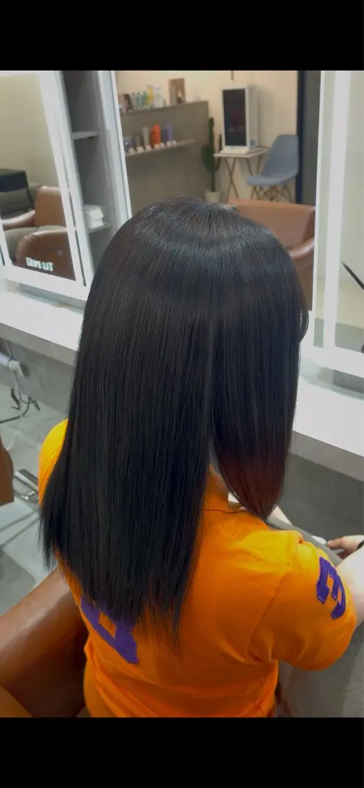 セミロング ヘアカラー トリートメント koudai dopelitのヘアスタイル