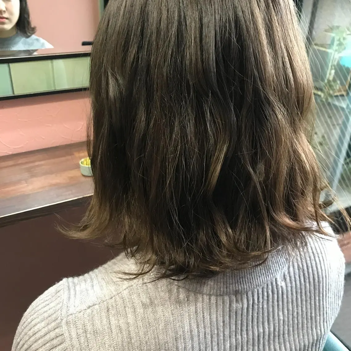 カラー アッシュ ブリーチ chouette/ 根本優希のヘアスタイル