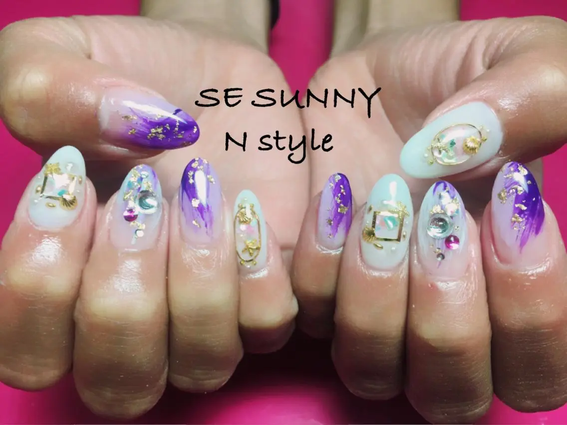 ネイル マツエク・マツパ SE SUNNY N-styleのネイルデザイン
