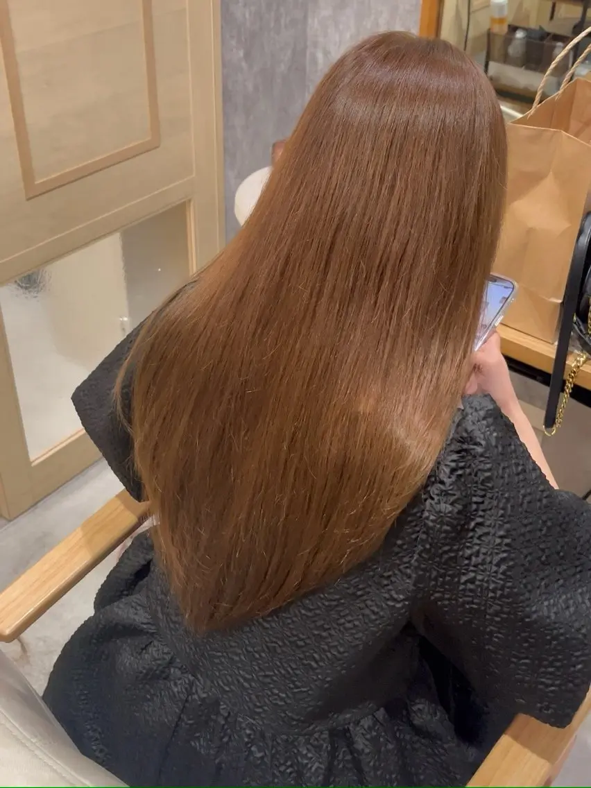 ロング カラー カット ヘアカラー レイヤー/Wカラー ✂︎Reonのヘアスタイル