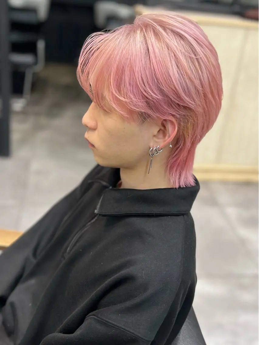 ショート カラー ブリーチ ダブルカラー イルミナカラー ブリーチなしカラー ボブ カット LUCK 本厚木店のヘアスタイル