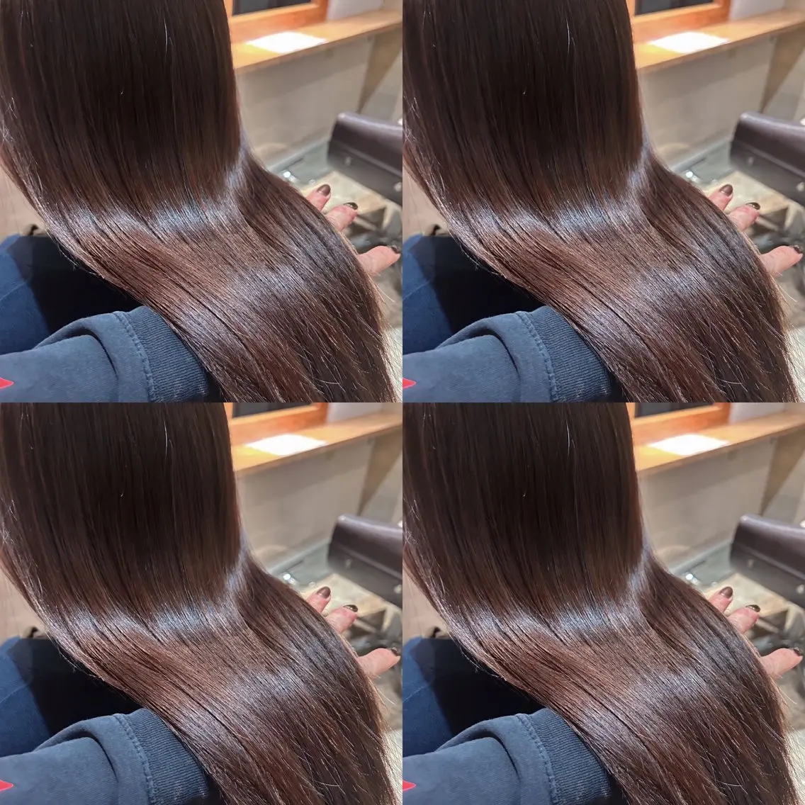 ロング カラー グレージュ 髪質改善 店長✨髪質改善✖️ 透明感カラー／純大のヘアスタイル