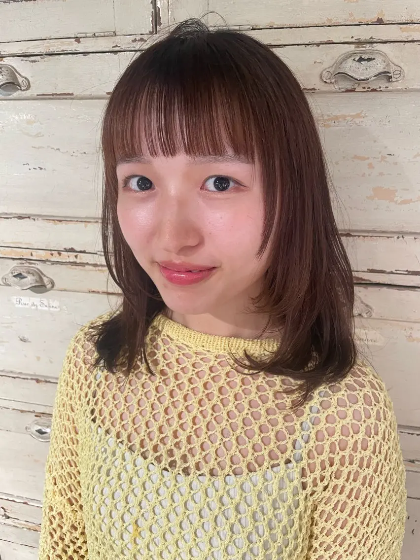 ミディアム レイヤーカット ショート特化✂️ harukaのヘアスタイル
