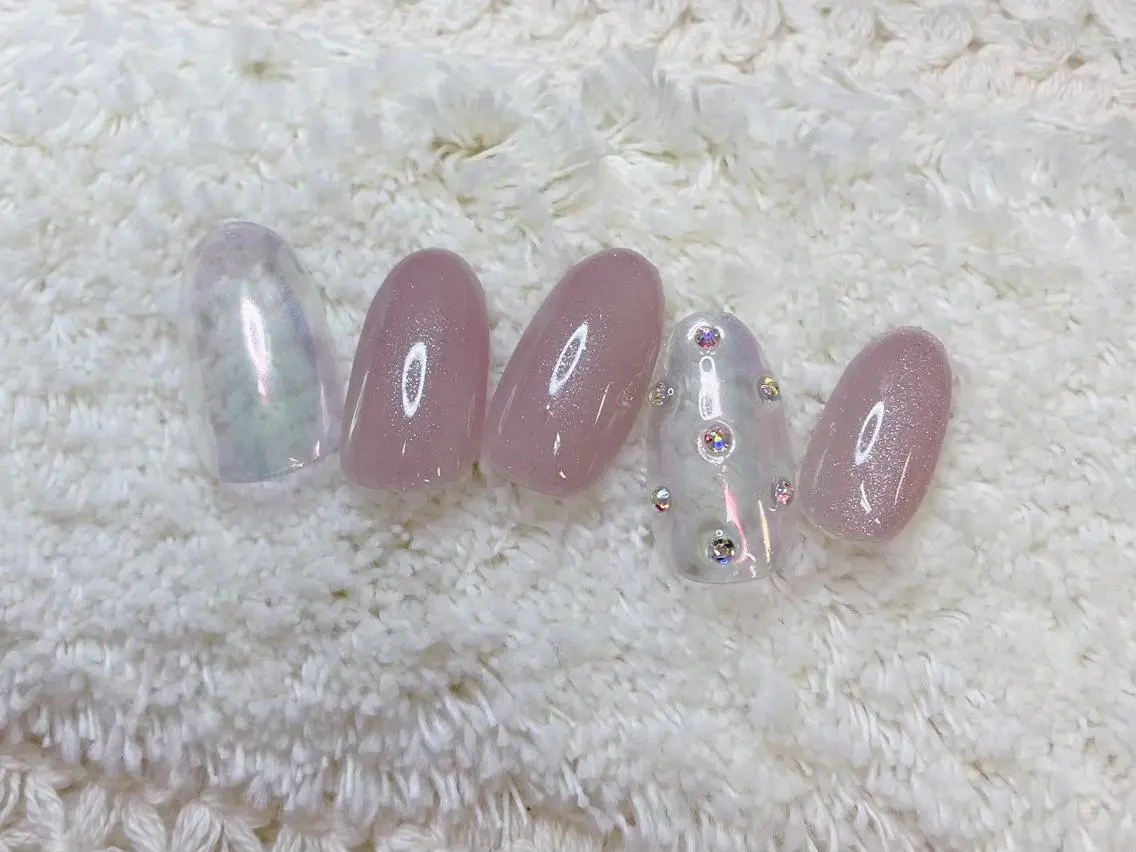 ネイル ハンドネイル 武蔵小金井⟡.· 🎀Y🎀のネイルデザイン