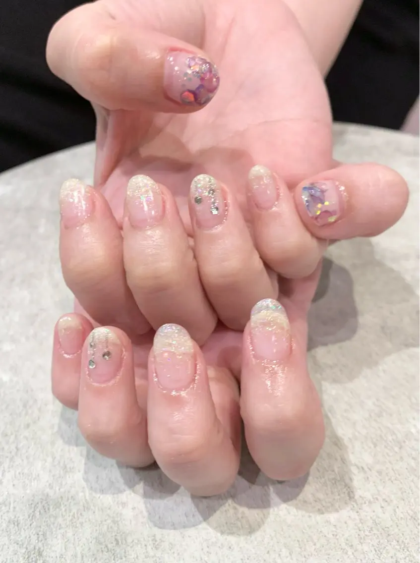 ネイル ハンドネイル ecrin 💎 mayuのネイルデザイン