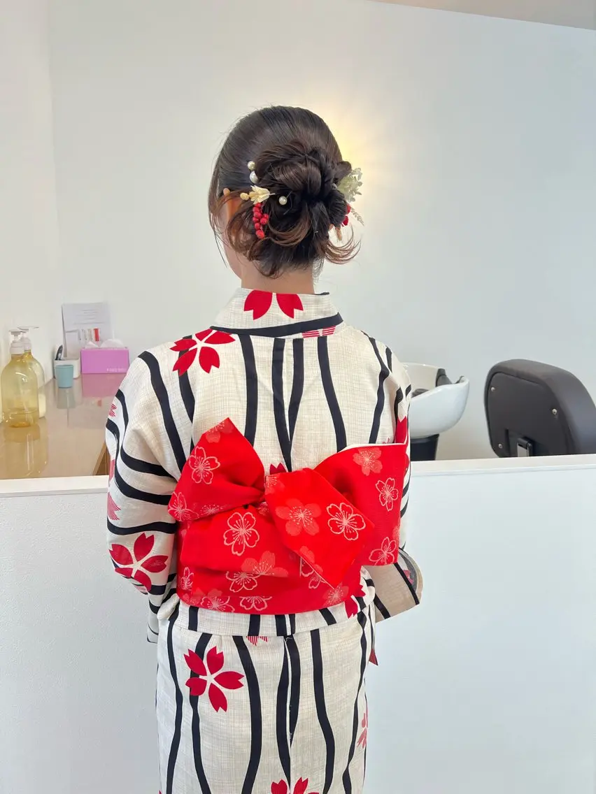 着付け yu koのヘアスタイル