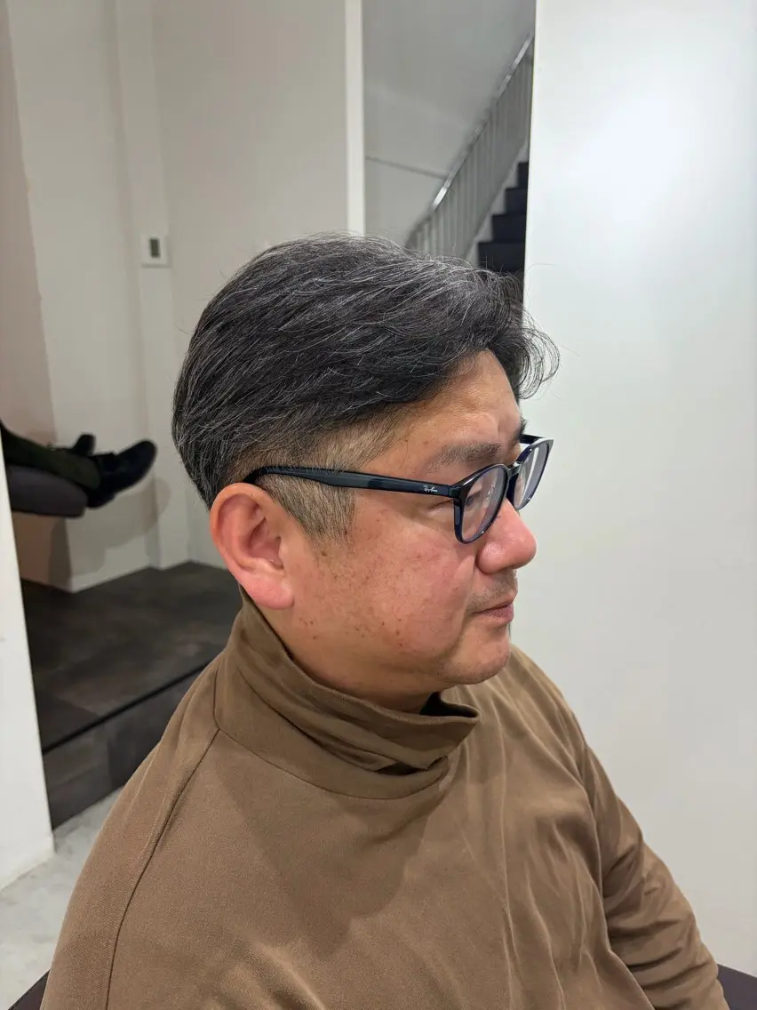 メンズ メンズカット attraitななかのヘアスタイル