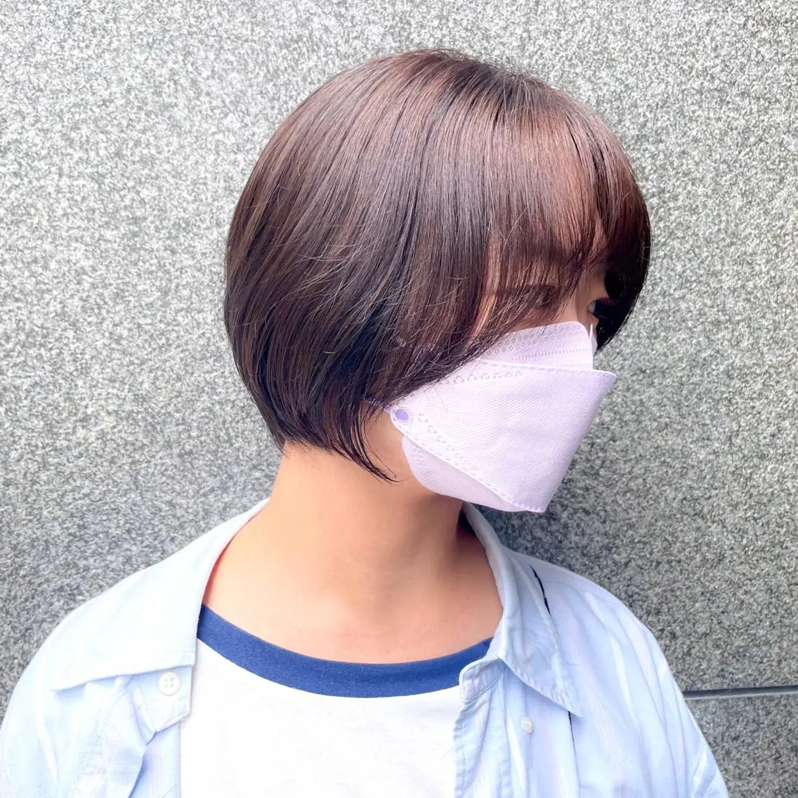 ショート カラー カット ヘアカラー トリートメント ショート/ボブ/ 透明感カラー/ほのかのヘアスタイル