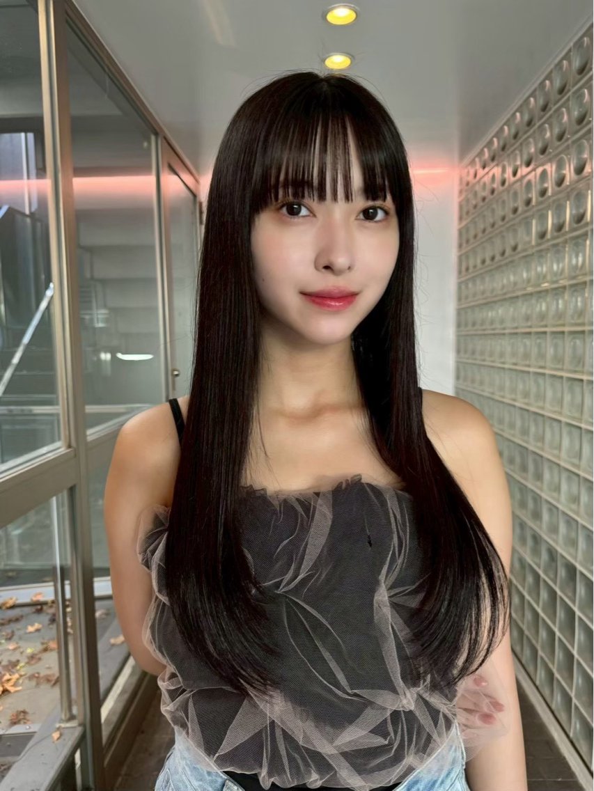 パーマ 縮毛矯正 ツバキ ナオのヘアスタイル