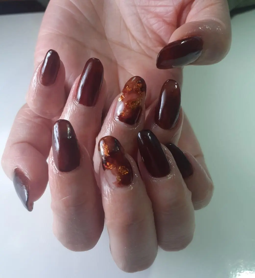 ネイル アートネイル ハンドネイル Maple saronのネイルデザイン