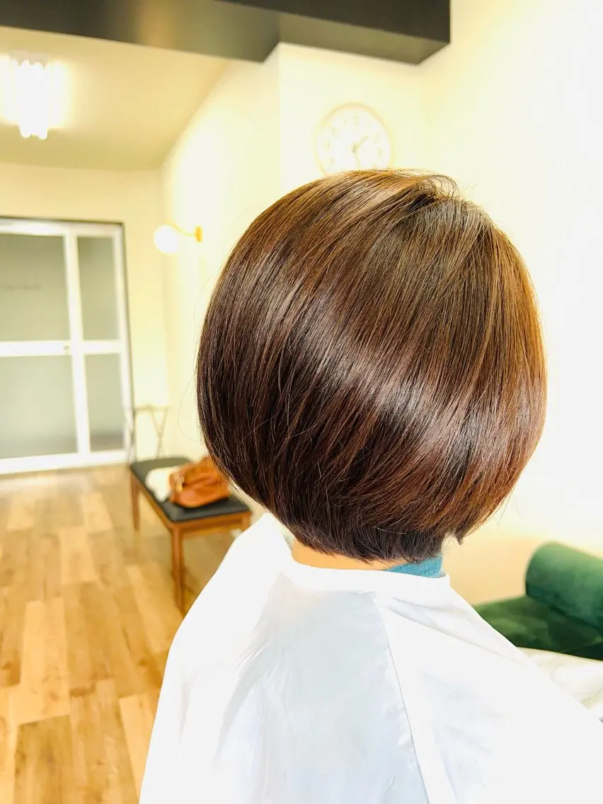 カラー+カット＋酵素トリートメントの写真