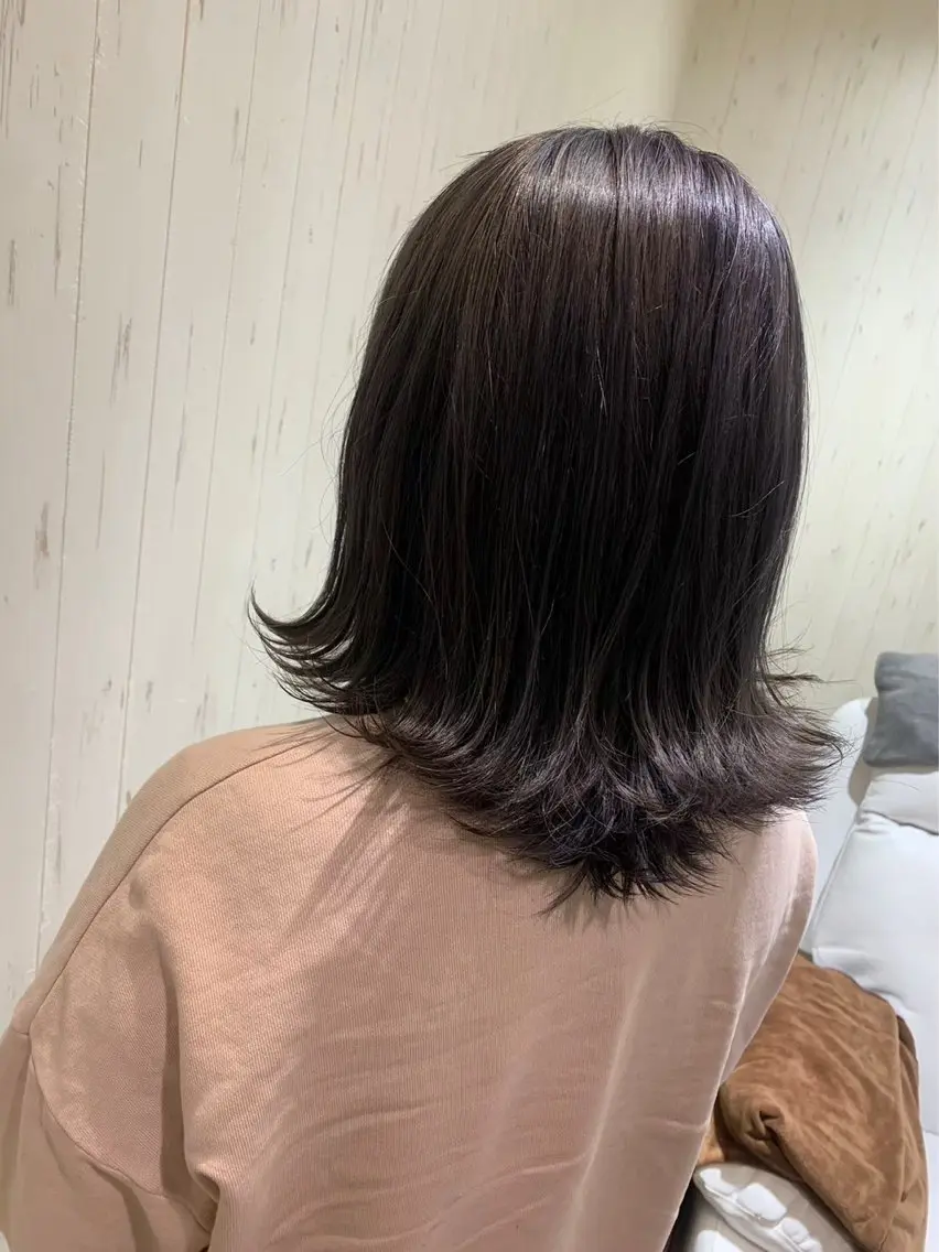 カラー 艶髪✨透明感カラー 山本　遥斗のヘアスタイル