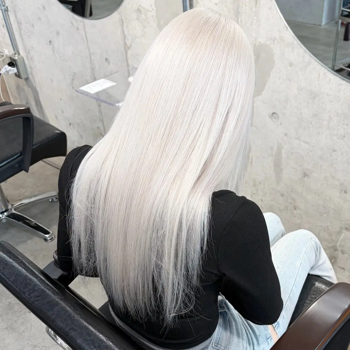 ロング カラー ヘアアレンジ ヘアカラー トリートメント TAKUMA⛓️ヘア × ファッション⛓️のヘアスタイル