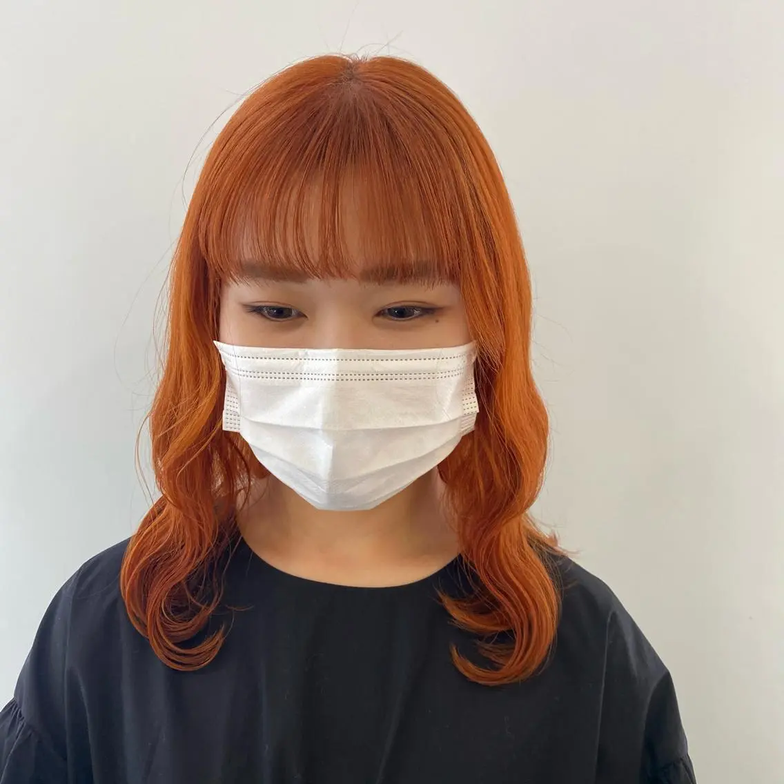 セミロング カラー Okamura Chisatoのヘアスタイル