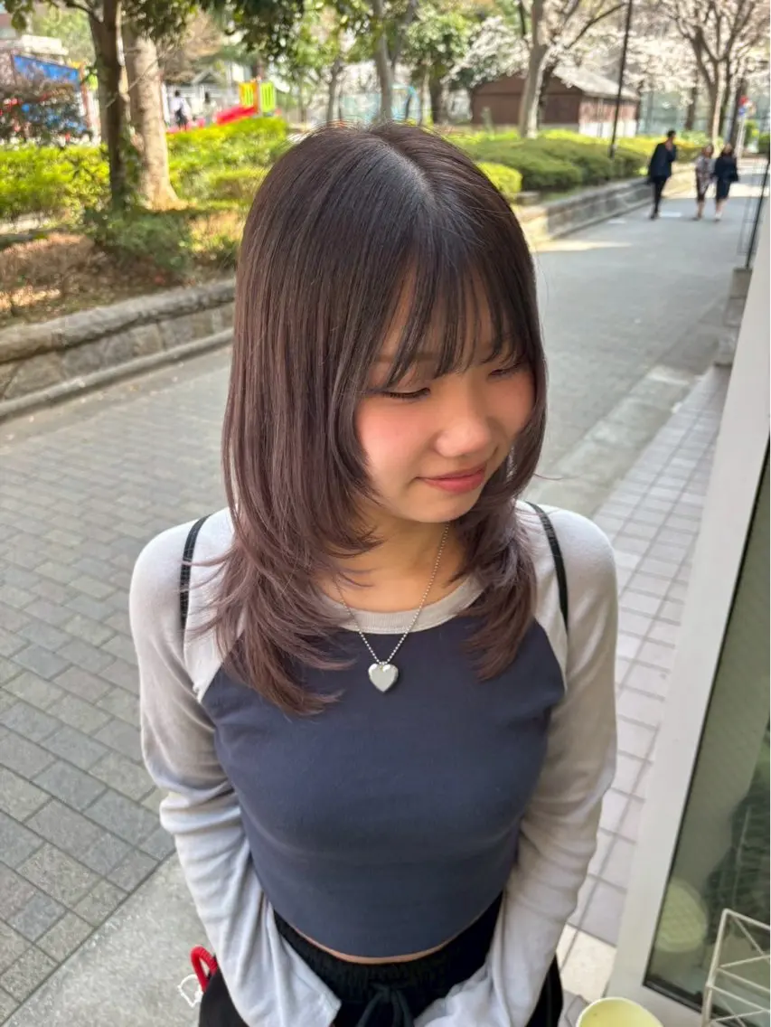 カラー 🕊️池袋美容室🌳 albero武田藍花のヘアスタイル