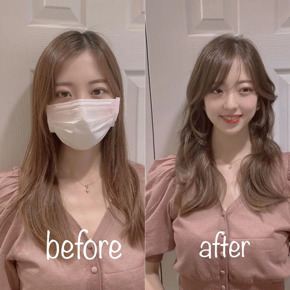 セミロング カット ヘアカラー トリートメント パーソナルカラー lapiax阿部のヘアスタイル