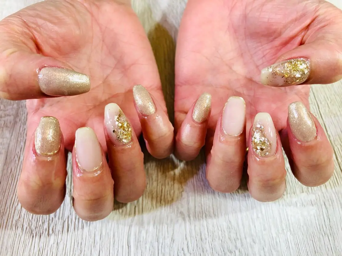 ネイル アートネイル 持ち込み 🌿Nnail🌿 プライベートサロンのネイルデザイン