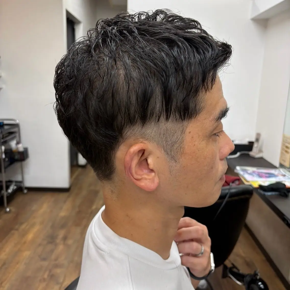ショート メンズ monde 西田店のヘアスタイル