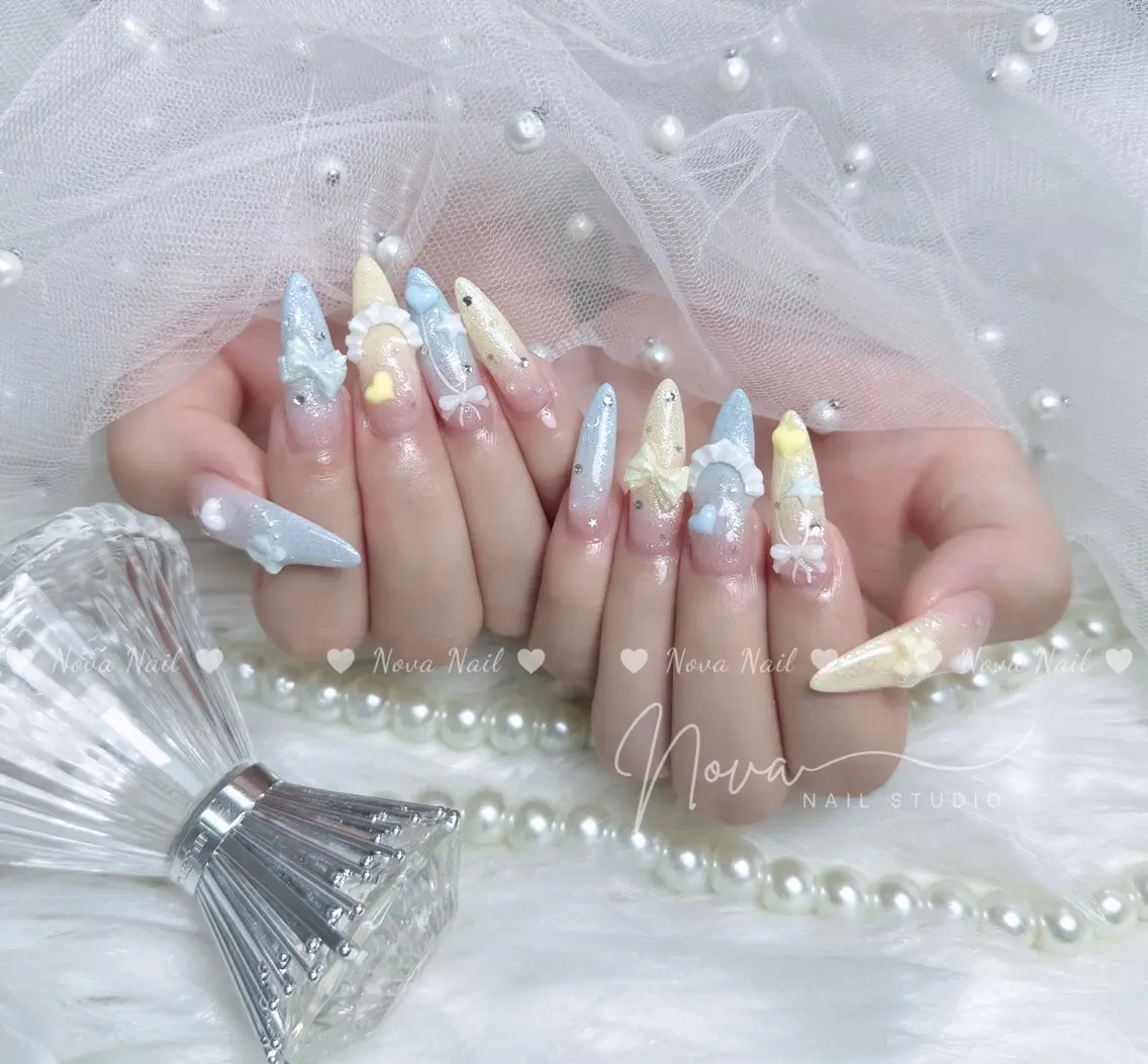ネイル ハンドネイル ハンドケア Kitty Nail Novaのネイルデザイン