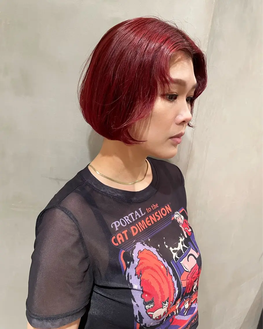 ショート カラー ヘアカラー トリートメント 優作 〜圧倒的信頼〜のヘアスタイル