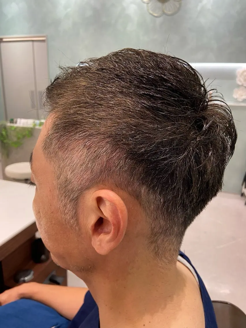 ショート メンズ 刈り上げ 【ブリーチモデル 募集】スギタクのヘアスタイル