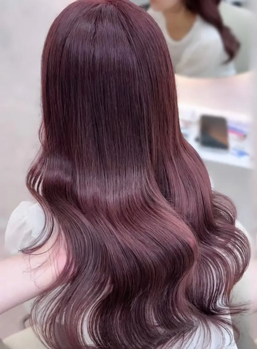 ロング カラー ラベンダーカラー ピンクカラー ピンクラベンダー 🍒さき🍒大宮/ 艶カラー特化のヘアスタイル